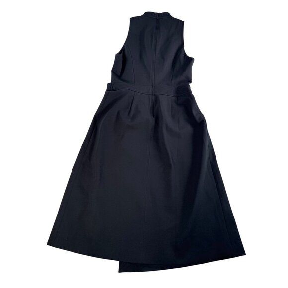 Spanx Ponte Cargo Midi dress black minimalist stretch sz SP - Picture 5 of 8